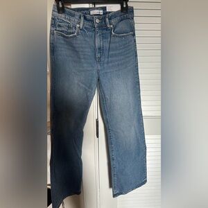 High Rise Wide Leg Jeans. Size 24. Never worn.